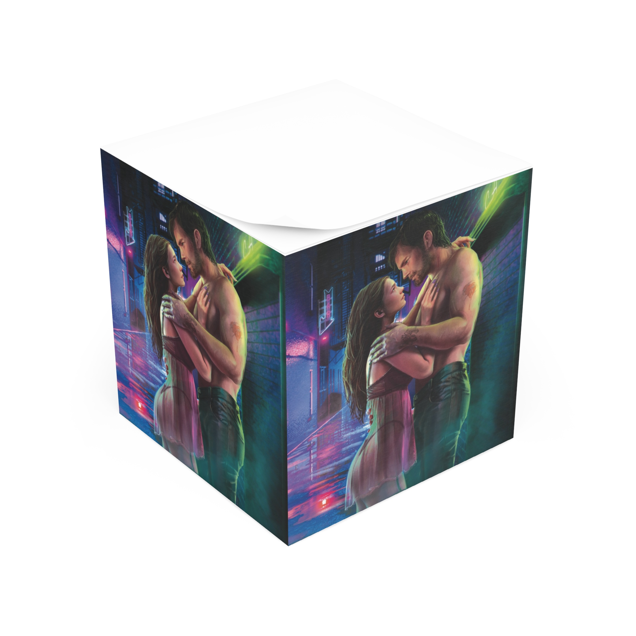 Sticky Note Cube: Beyond Shame 10th Anniversary Art - Image 2