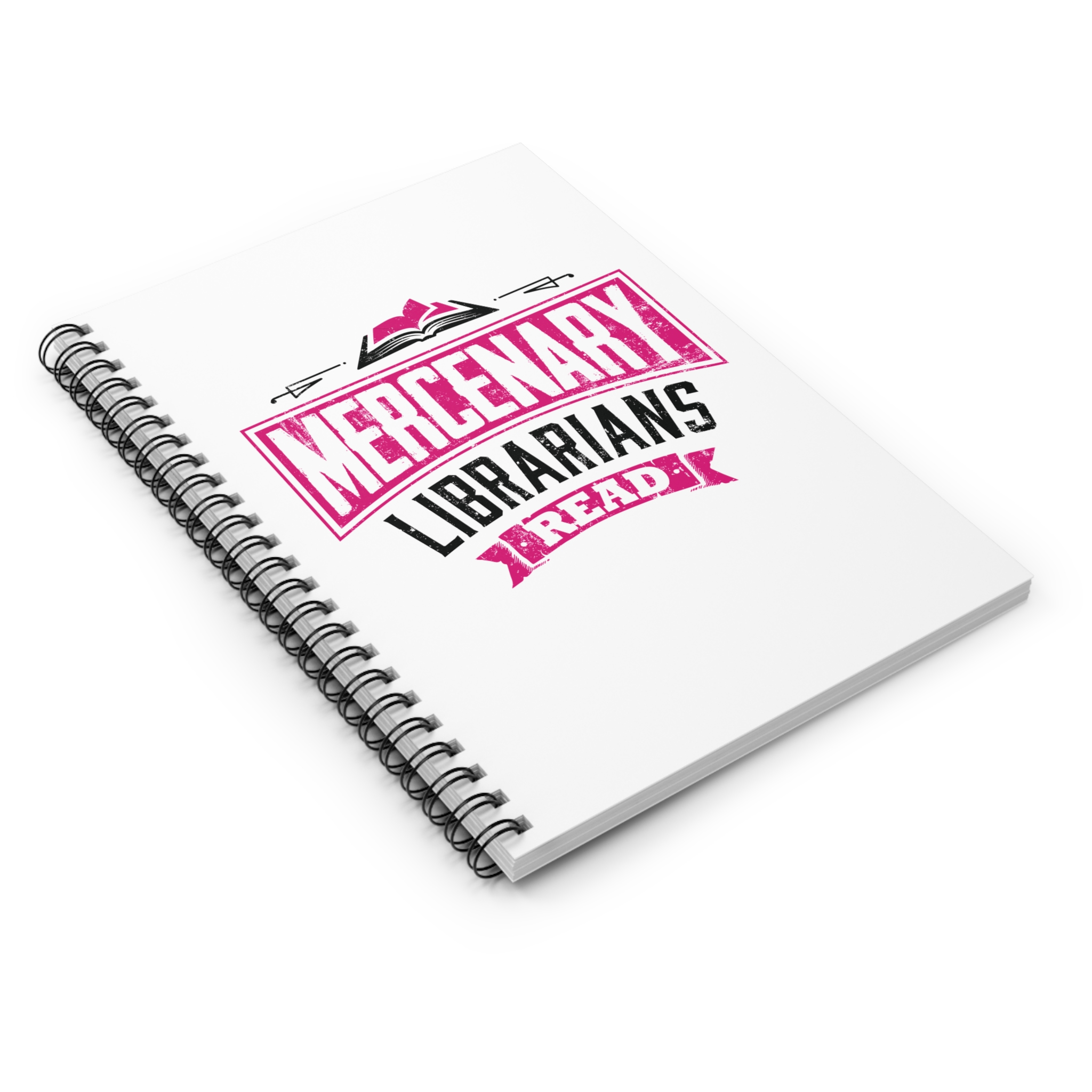 Pink Mercenary Librarians Notebook - Image 3