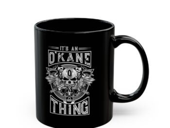 It's An O'Kane Thing Ceramic 11oz Black Mug