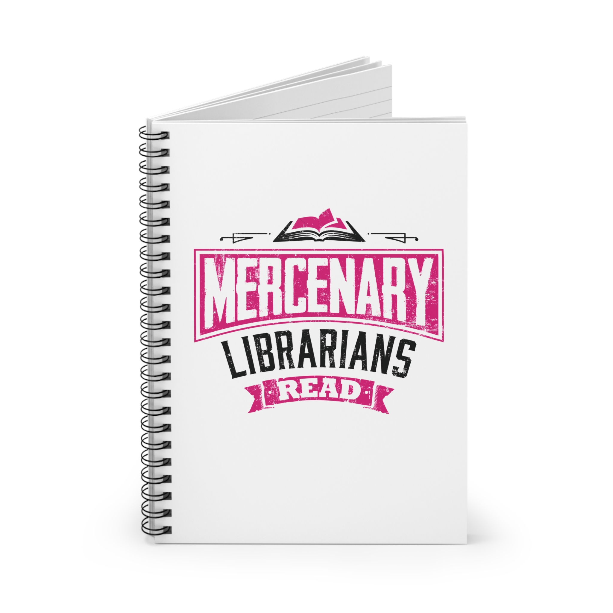 Pink Mercenary Librarians Notebook - Image 2