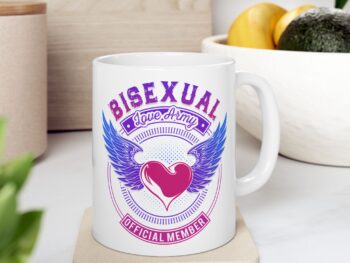 Bisexual Love Army Ceramic Mug 11oz