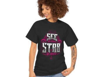 See A Problem Stab a Problem T-Shirt (Pink)