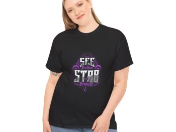 See A Problem Stab a Problem T-Shirt (Purple)