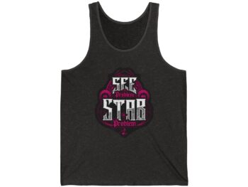 See a Problem Stab a Problem Tank (Pink)