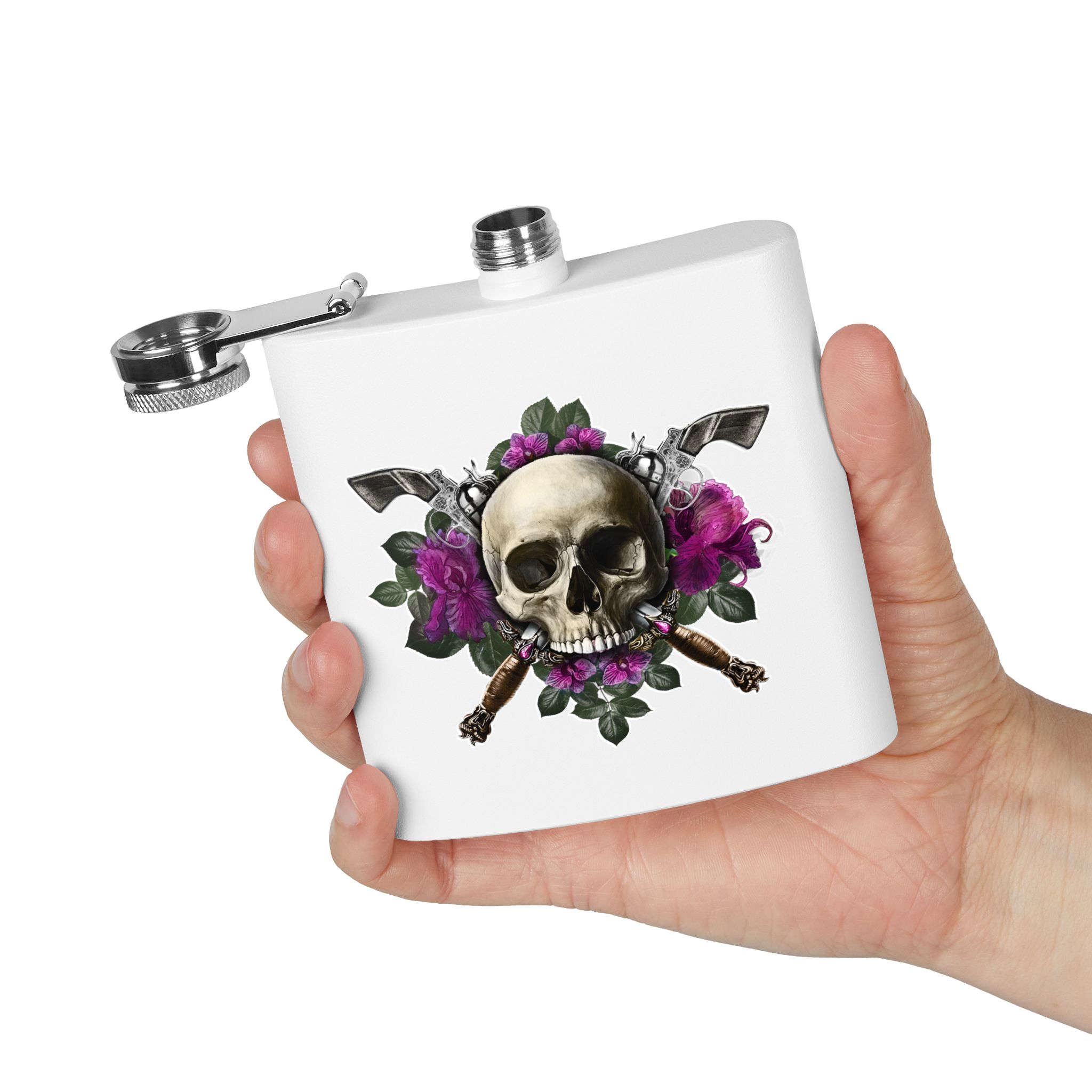 10th Anniversary O'Kane Logo Flask - Image 4