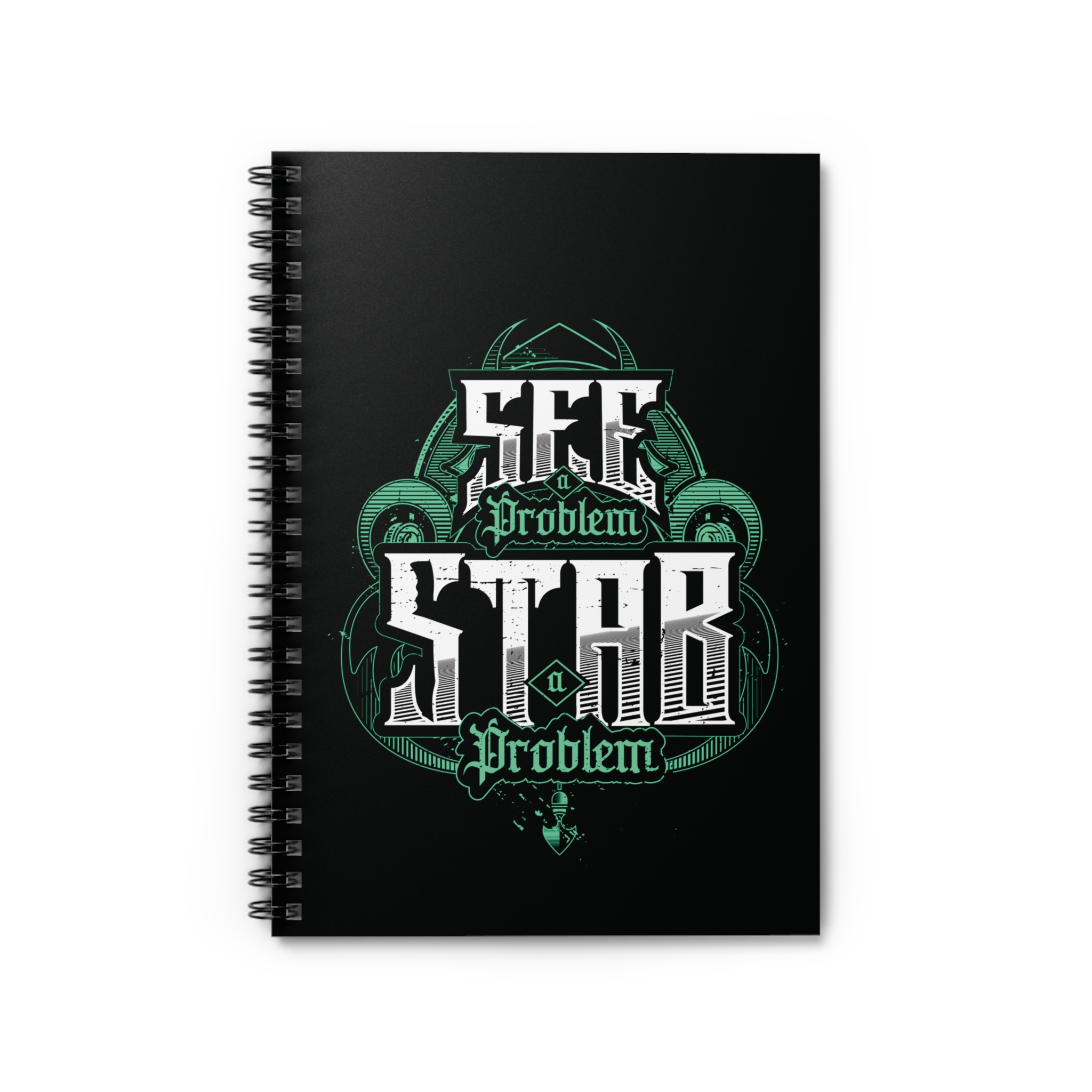 See a Problem Stab a Problem Notebook (Green)