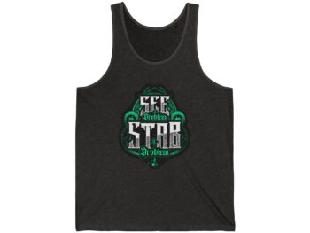 See a Problem Stab a Problem Tank (Green)