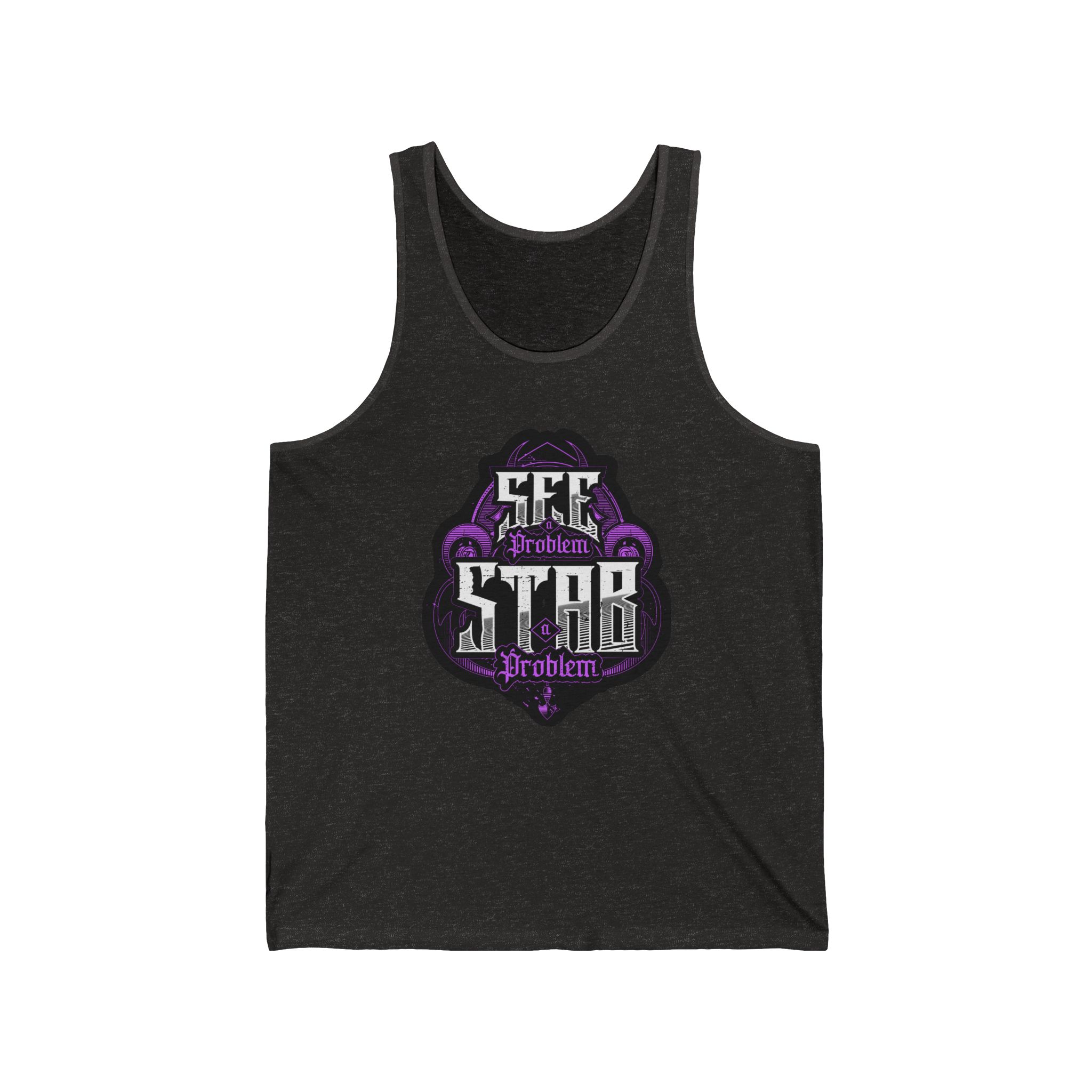 See a Problem Stab a Problem Tank (Purple)