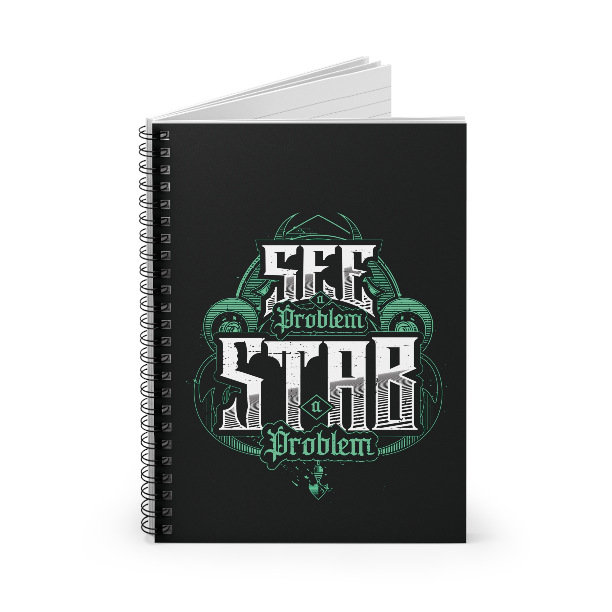 See a Problem Stab a Problem Notebook (Green) - Image 2