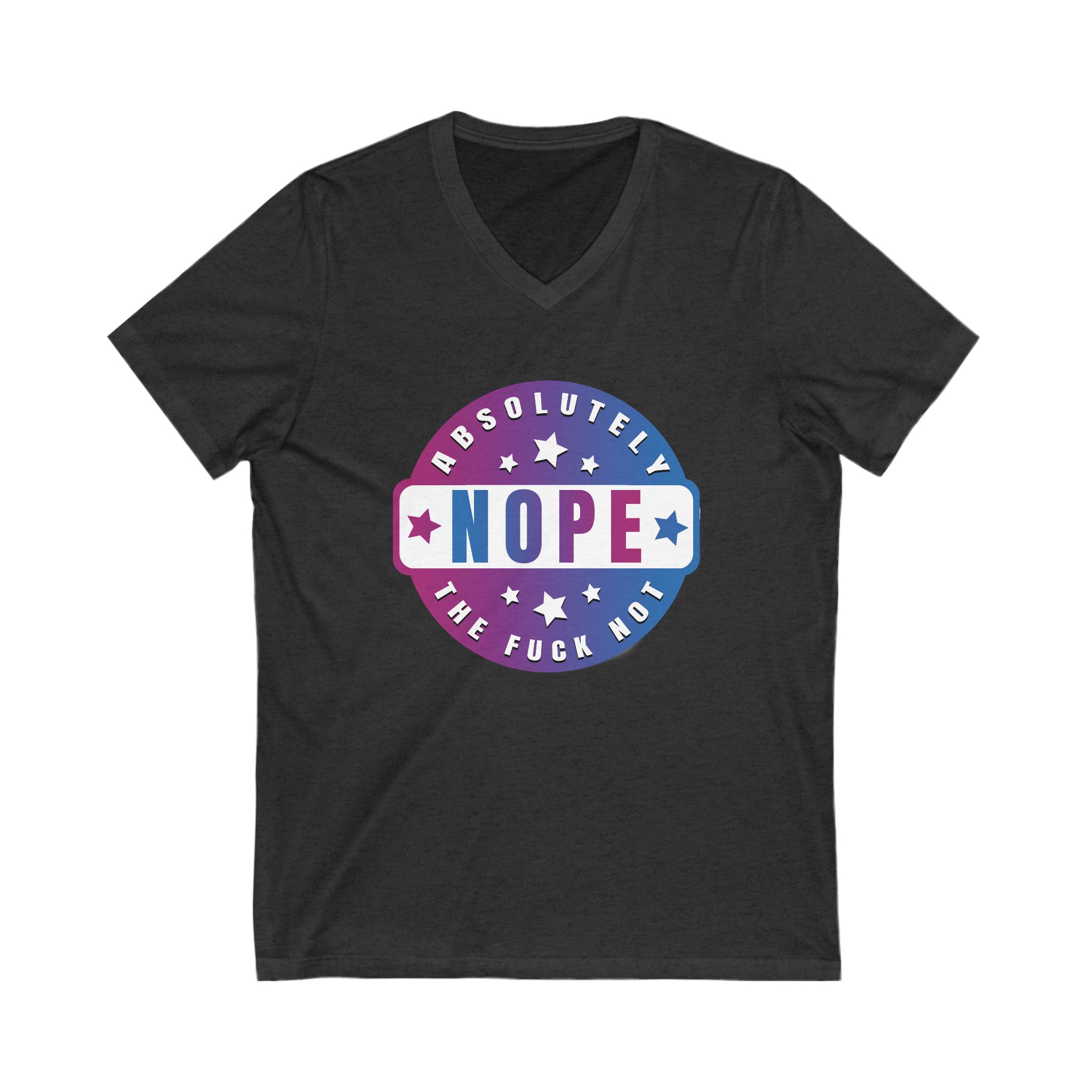 NOPE V-Neck Tee - Image 2