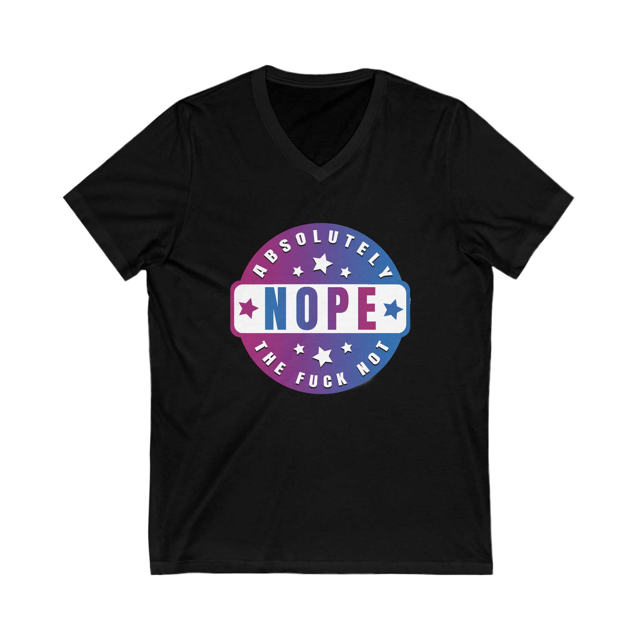 NOPE V-Neck Tee - Image 4