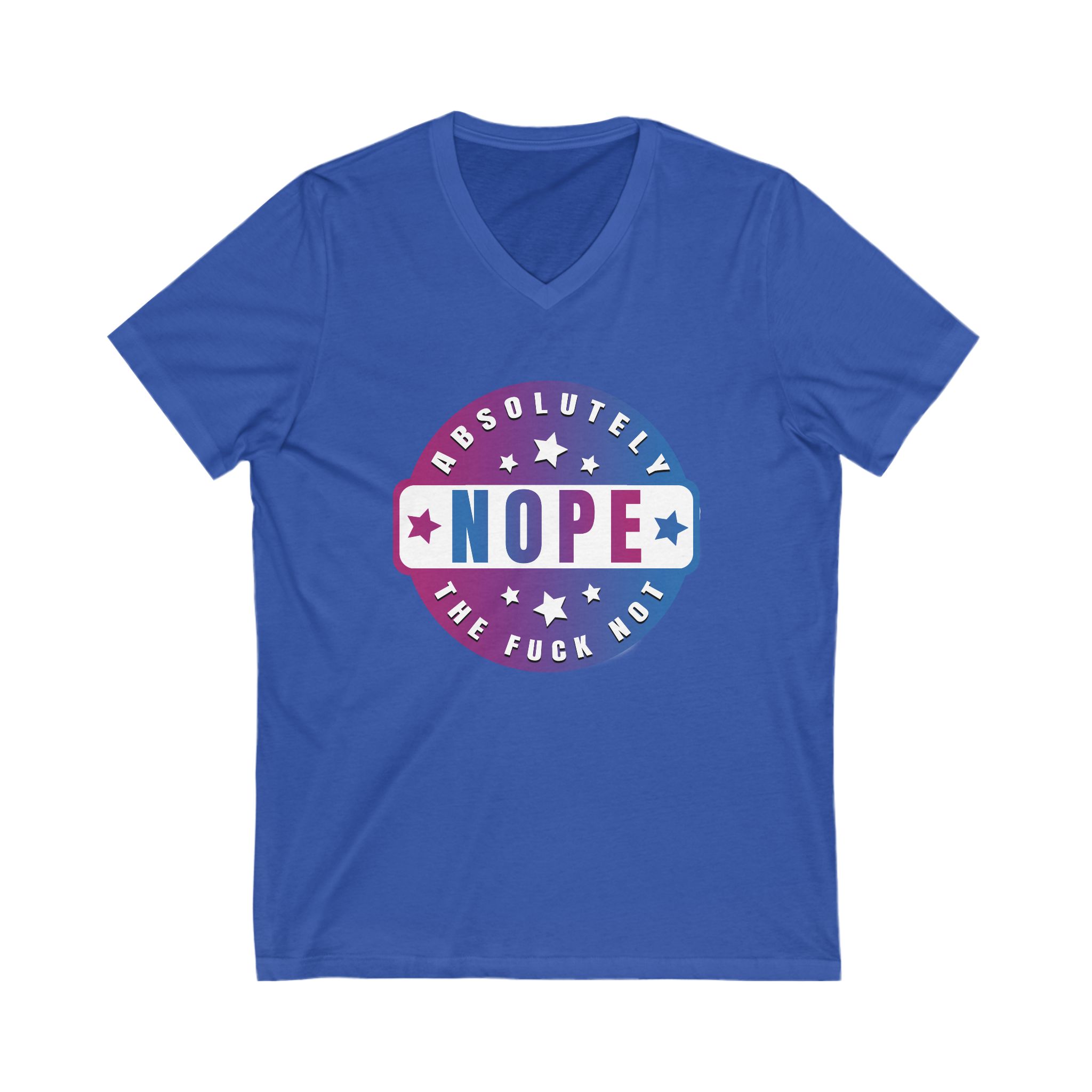 NOPE V-Neck Tee - Image 5
