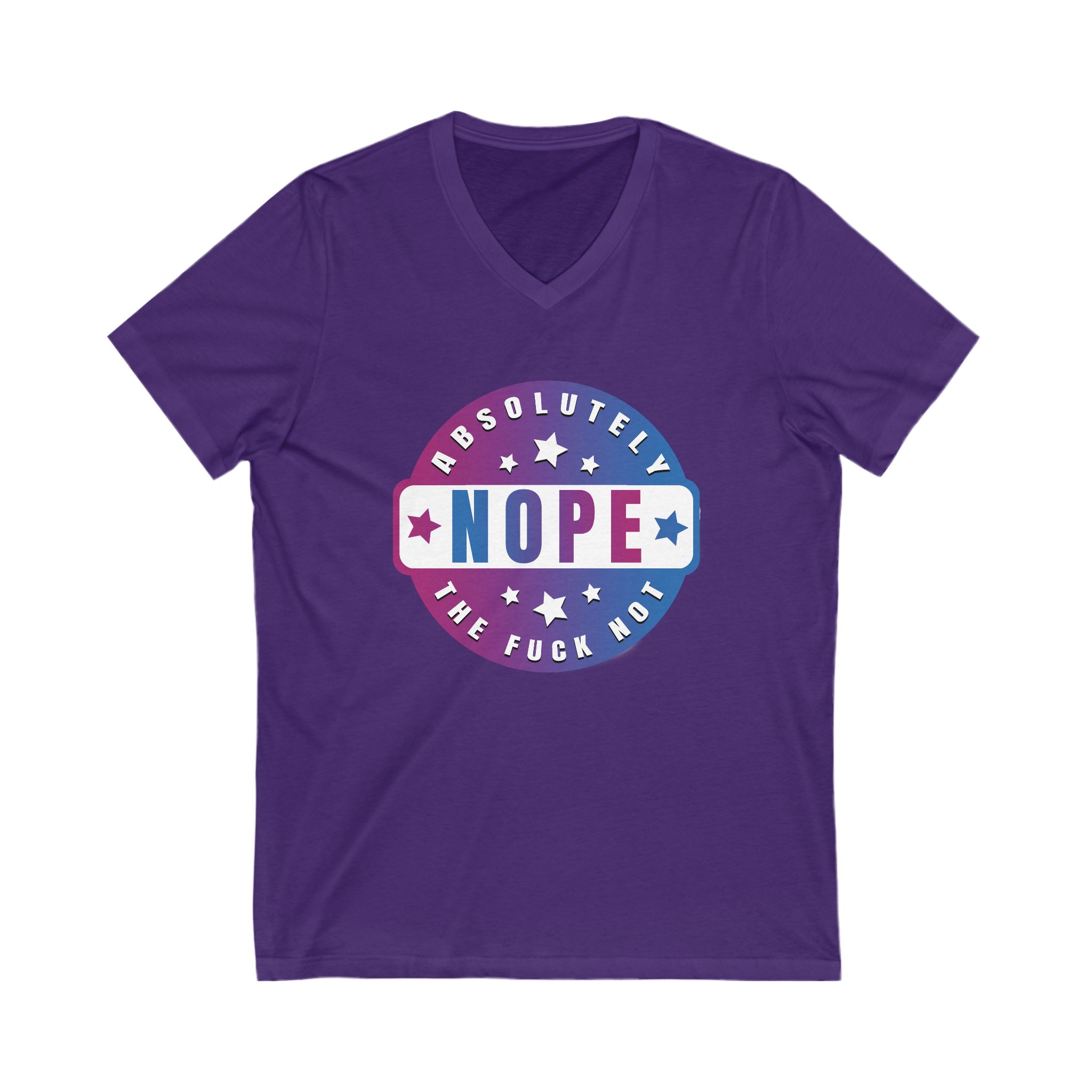 NOPE V-Neck Tee